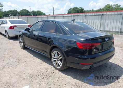 2017 Audi A4 2.0T Season Of Audi Premium из США, поврежденный, VIN WAUDNAF46HN046785